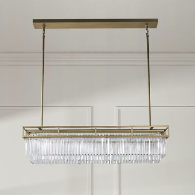 Giovanna Linear Crystal Chandelier