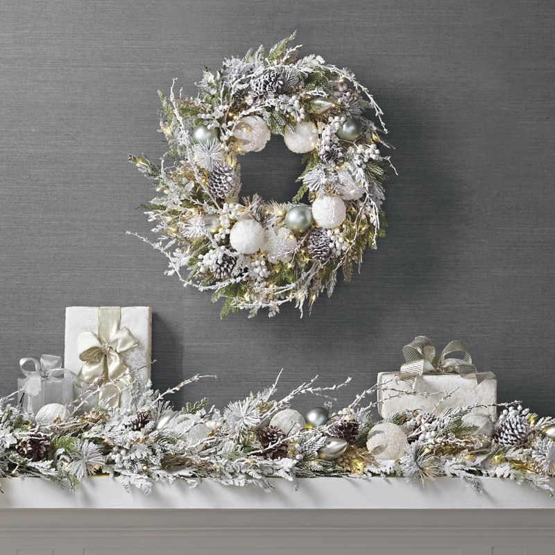 FRONTGATE 6 FT. CHRISTMAS GARLAND 