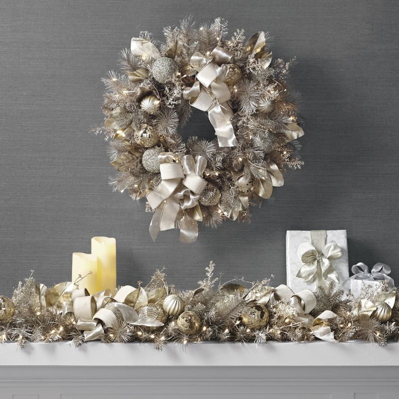 FRONTGATE 6 FT. CHRISTMAS GARLAND 