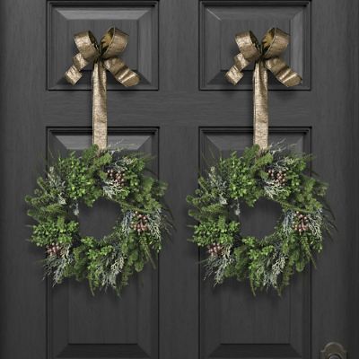 Endless Evergeen Mini Wreaths, Set of Two