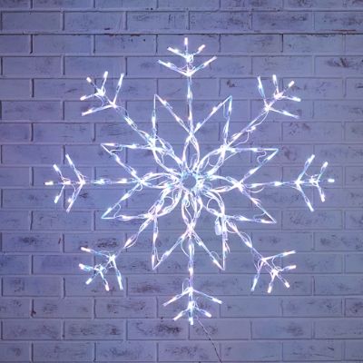 Stellar Snowflake Lighted Display