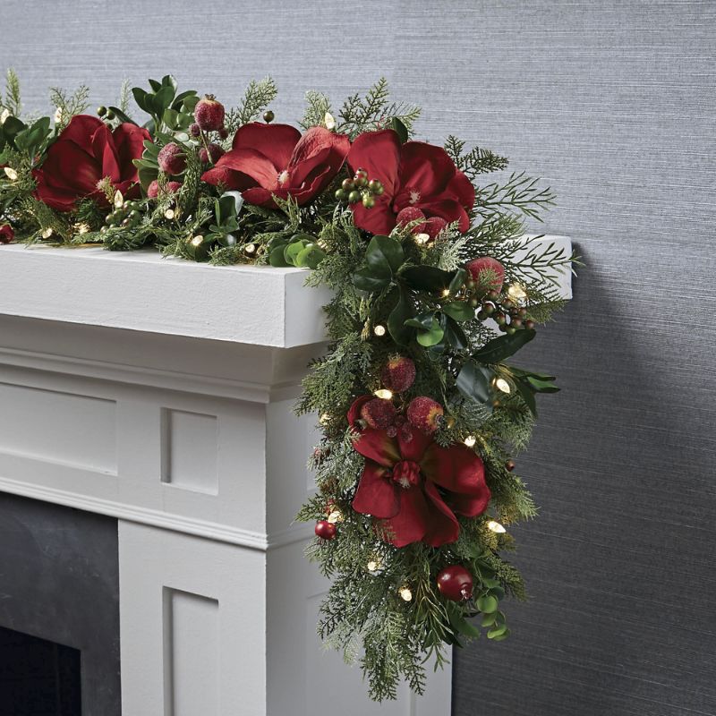 FRONTGATE 9 FT. CHRISTMAS GARLAND 