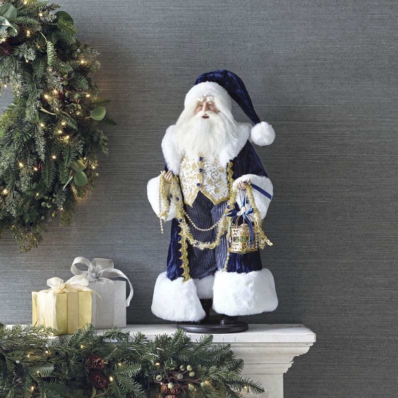 FRONTGATE STARRY SAPPHIRE SANTA 