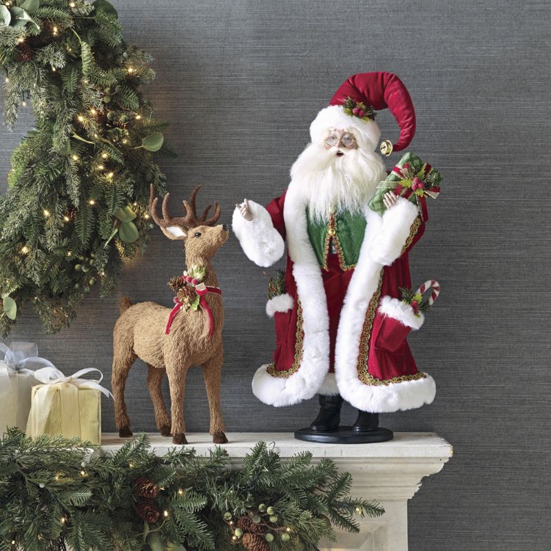 FRONTGATE CHRISTMAS MORNING MR. & MRS. CLAUS COLLECTION 