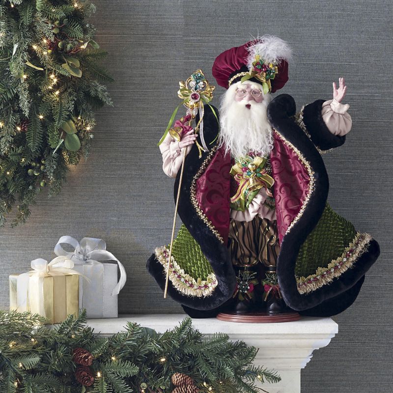 FRONTGATE MARK ROBERTS BELL RINGER SANTA 