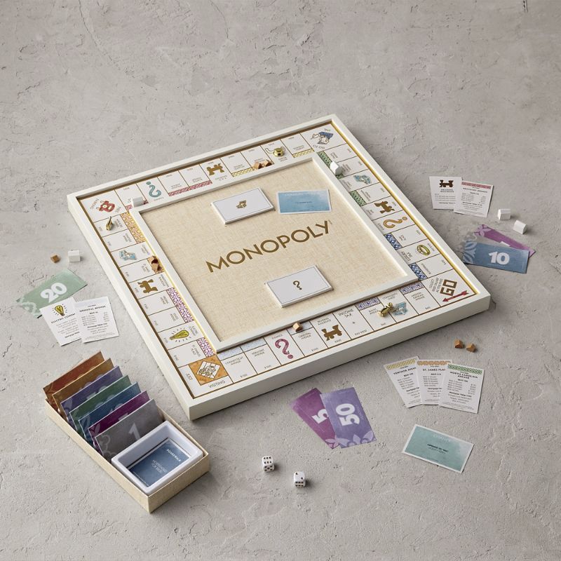FRONTGATE MONOPOLY BIANCO BOARD GAME 