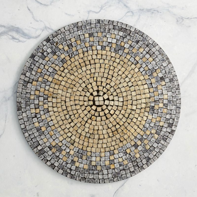 Frontgate Set Of 4 Shell Mosaic Placemat