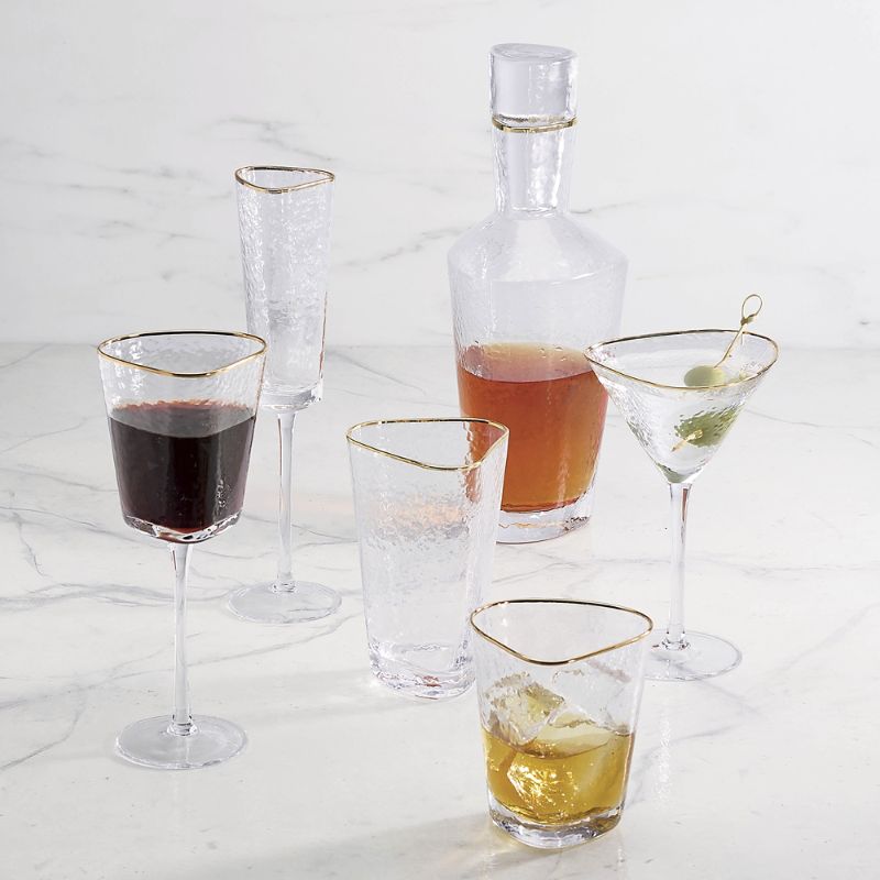 Frontgate Set Of 4 Giselle Drinkware Collection