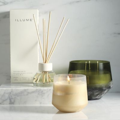 Illume Holiday Baltic Glass Candle