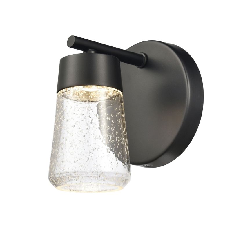 Frontgate Puckett Led Sconce In Black