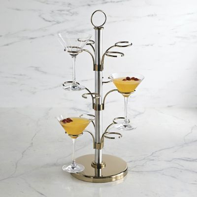 Mixed Metal Cocktail Tree