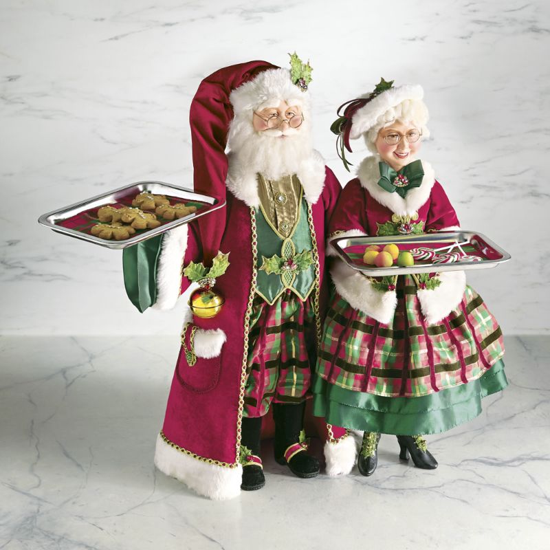 FRONTGATE MR. & MRS. CLAUS SERVER 