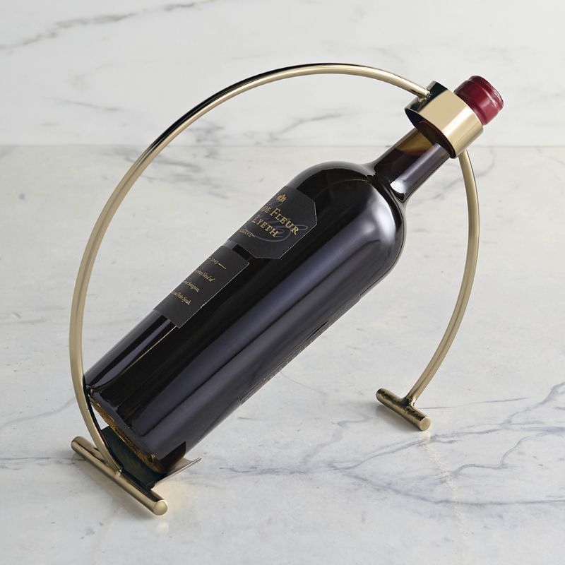 Frontgate Contemporary Sphere Wine Bottle Holder