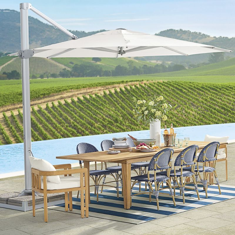 FRONTGATE ALTURA 13 FT. ROUND UMBRELLA WITH BASE 