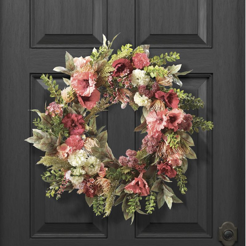 Frontgate Meadow Blossom Wreath