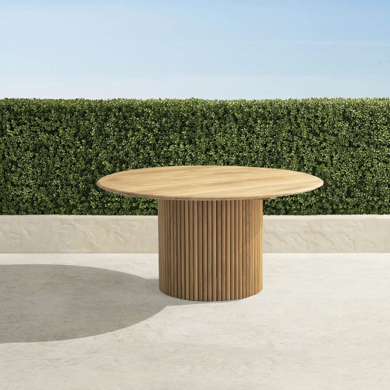 Frontgate Evora Teak Dining Table