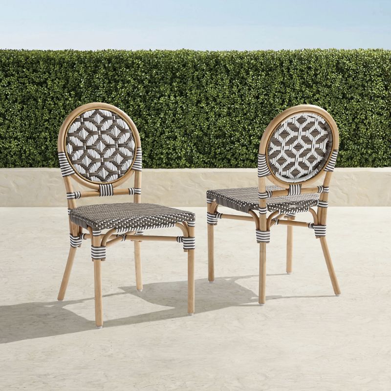 Frontgate Set Of 2 Palmella Bistro Chairs