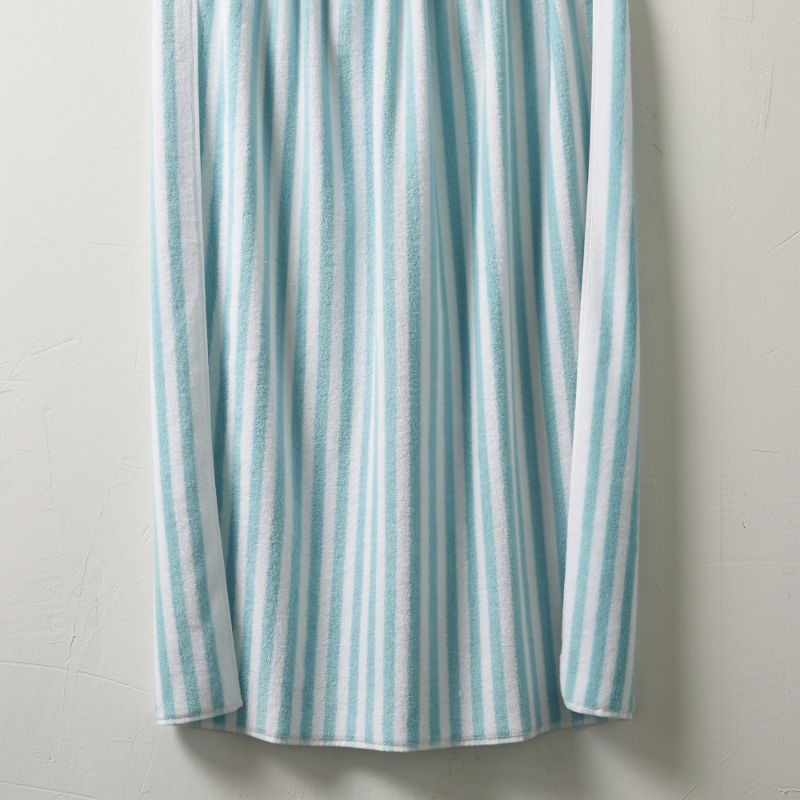 Frontgate Riviera Stripe Beach Towel In Blue