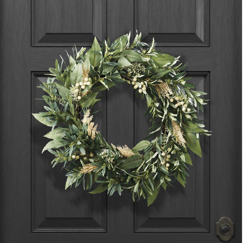 Olive Leaf Wreath - Frontgate