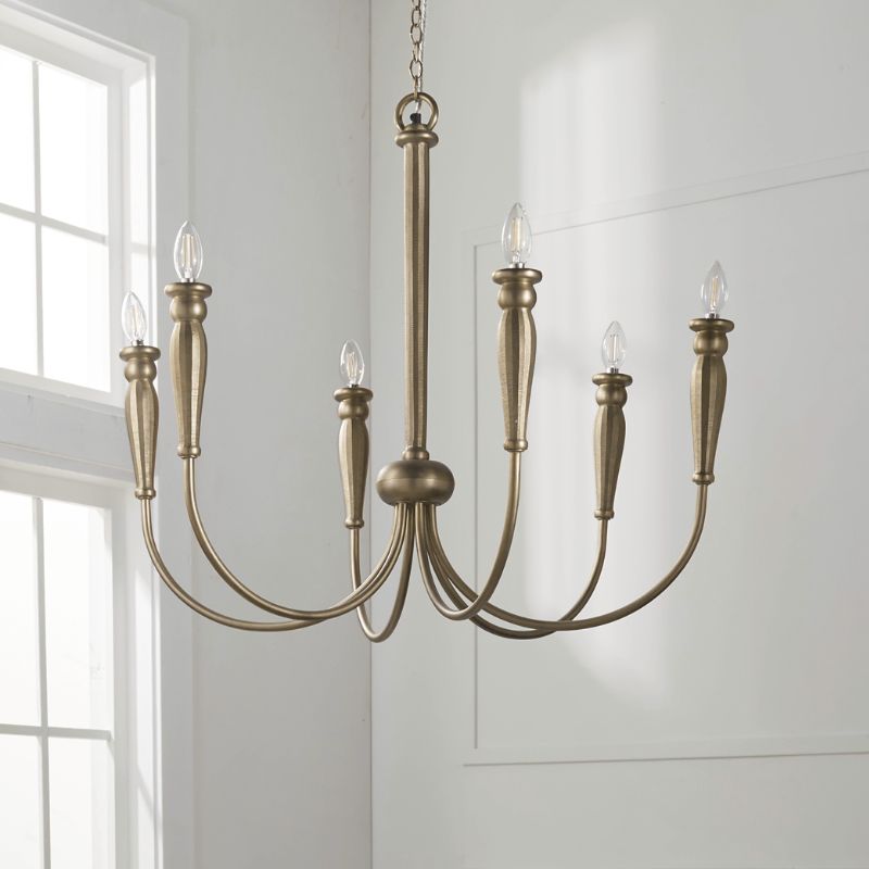 FRONTGATE SKYLAR ROUND CHANDELIER 