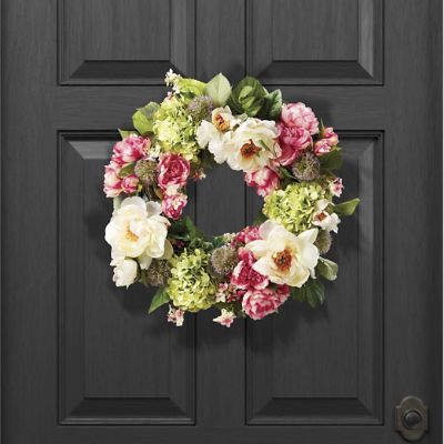 Posey Peony Wreath