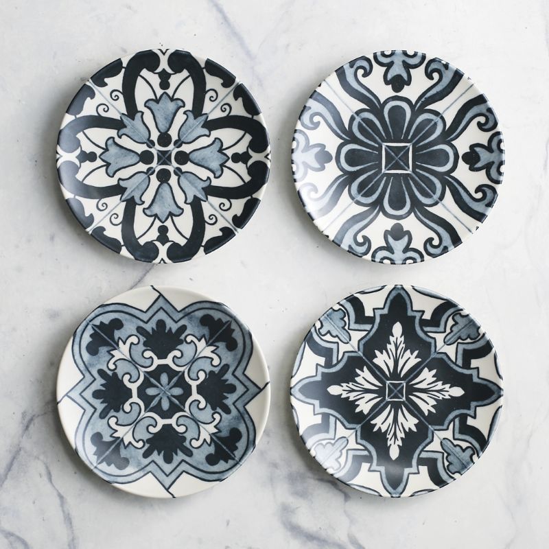 FRONTGATE SET OF 4 ELEMENTS DINNERWARE COLLECTION 