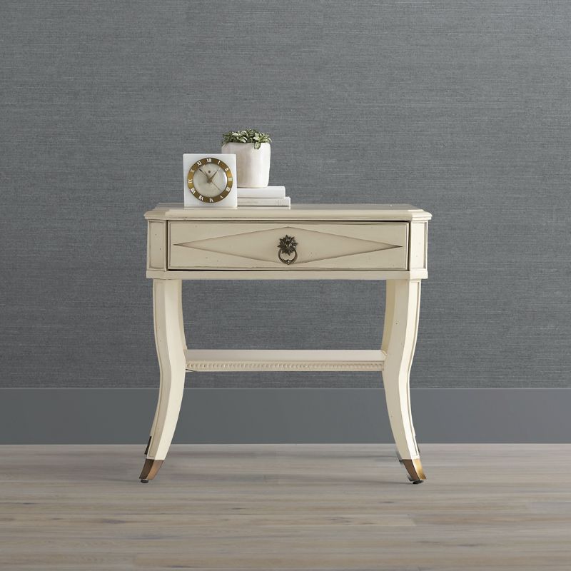 Frontgate Beauvier Nightstand In French Patina