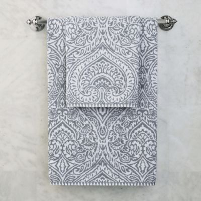 Nyah Damask Bath Towels