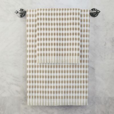 Kindra Tile Bath Towels