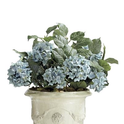 Indoor/Outdoor Blue Hydrangea Urn Filler