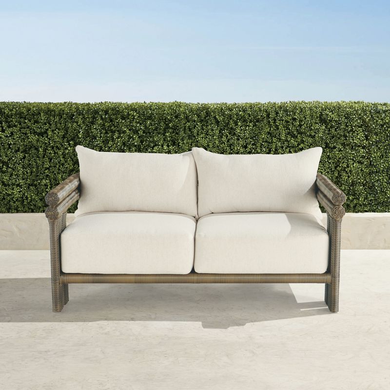 Frontgate Carena Loveseat With Cushions