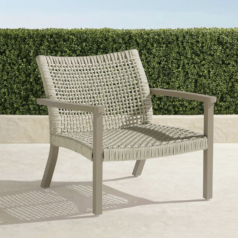Frontgate Isola Lounge Chair In Rope