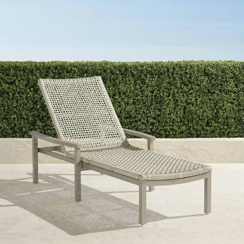 Frontgate Isola Chaise In Rope