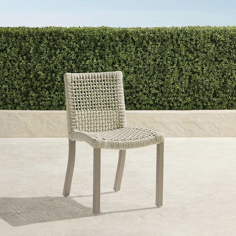 Frontgate Set Of 2 Isola Dining Side Chairs In Rope