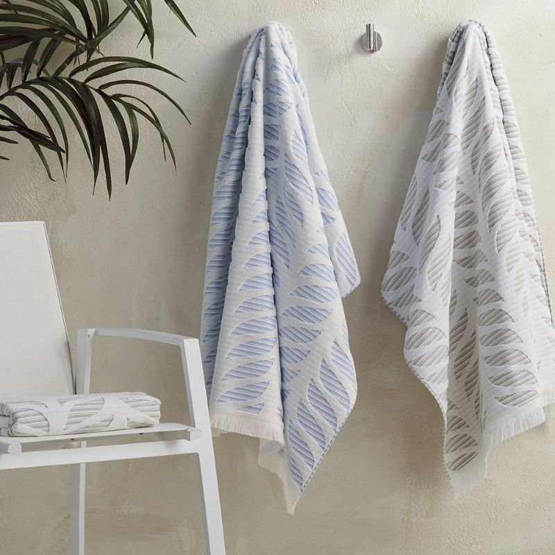 Frontgate Grenada Beach Towel In Blue