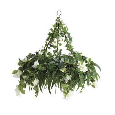 LED Greenery Chandelier