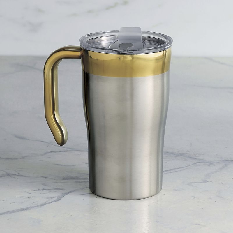 Frontgate Set Of 2 Optima 14 Oz. Travel Mugs