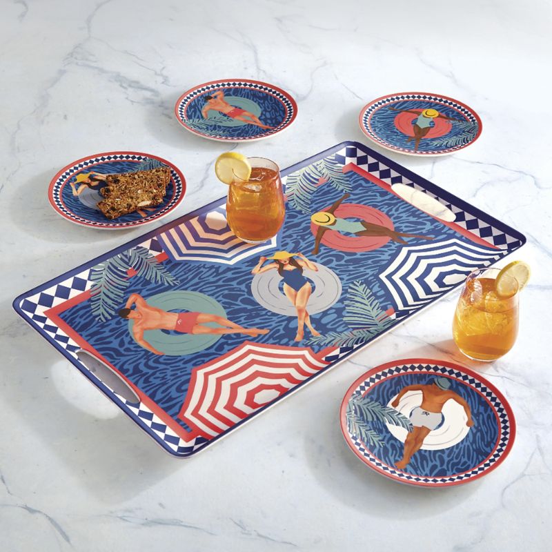 Frontgate Summer Soiree Melamine Serveware