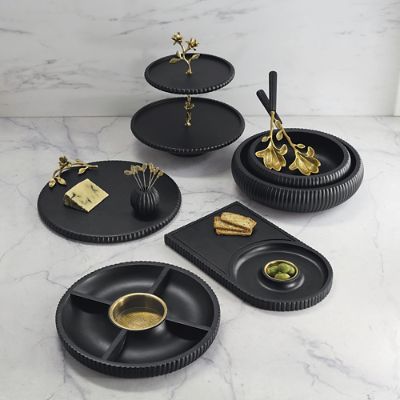 Onyx Wood Serveware Collection