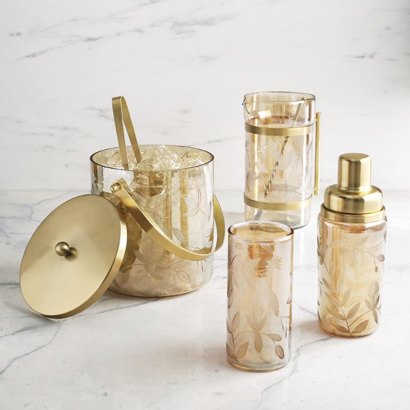Frontgate Margot Etched Barware Collection