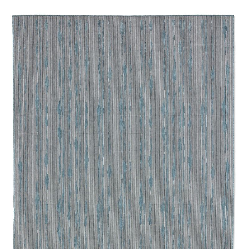 Frontgate Nora Shibori Indoor/outdoor Rug In Green