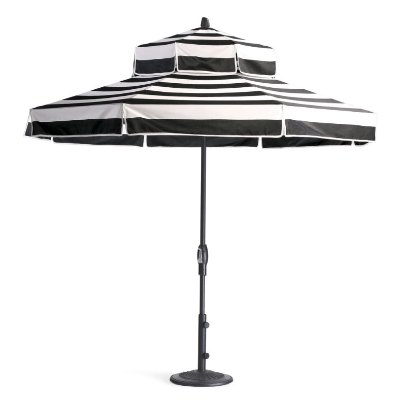 Frontgate Double-tier Designer Umbrella