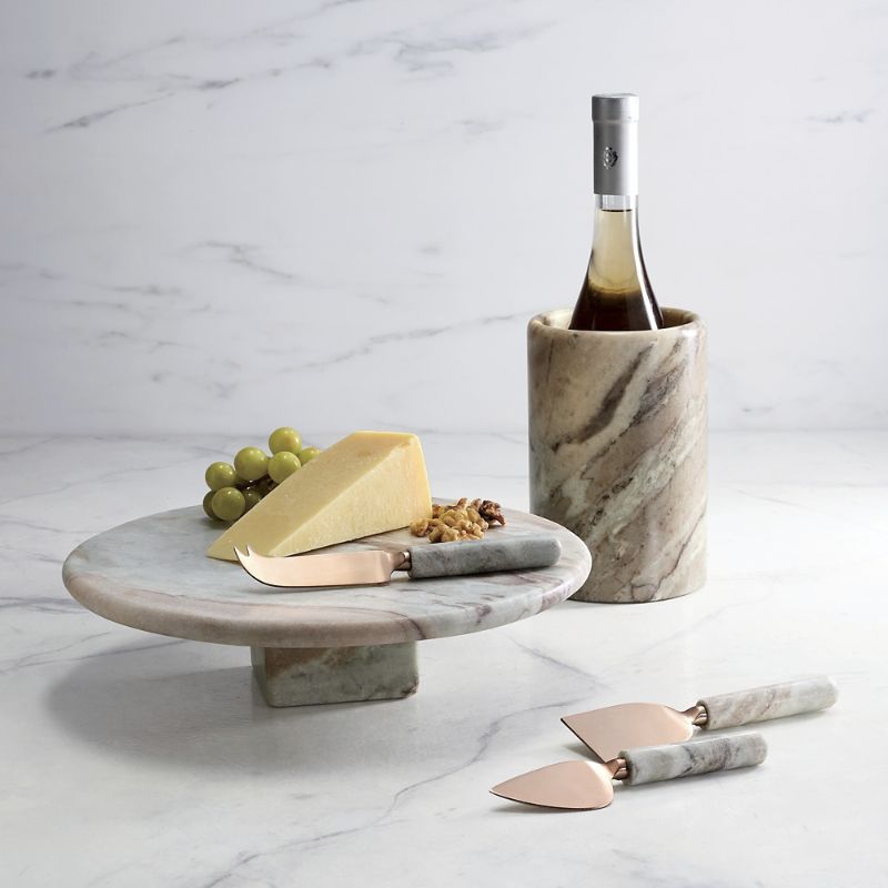 FRONTGATE WATERFALL MARBLE SERVEWARE 