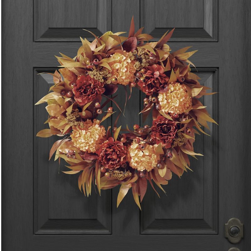 Frontgate Toasted Harvest Wreath