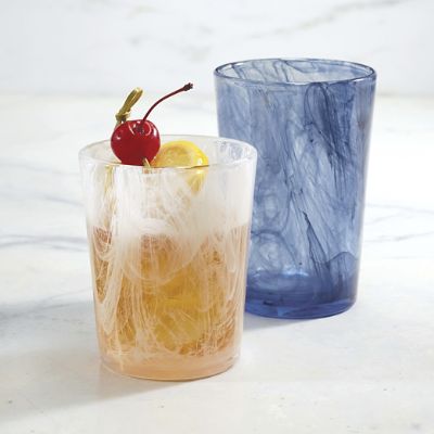 Swirl Iced Beverage Glass, Set of Six