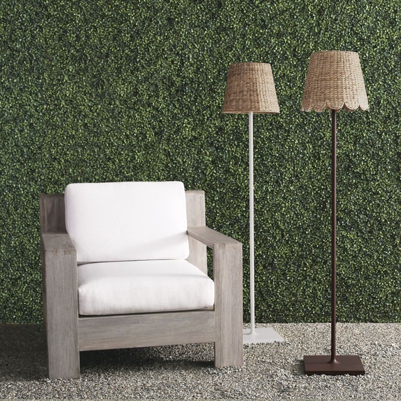 Frontgate Woven Floor Lamp Shade Cover