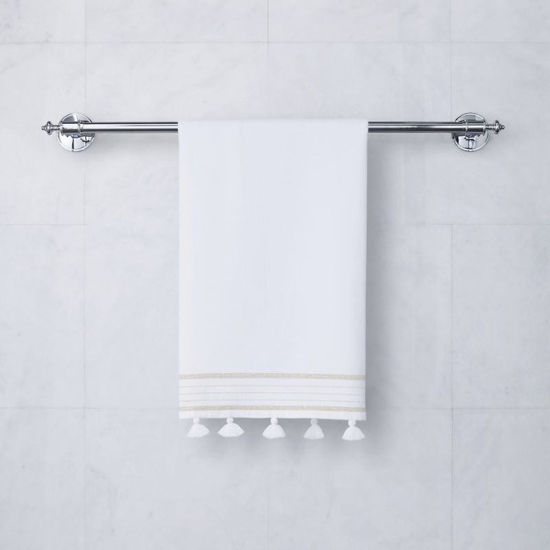 Frontgate Set Of 2 Eve Embroidered Hand Towels