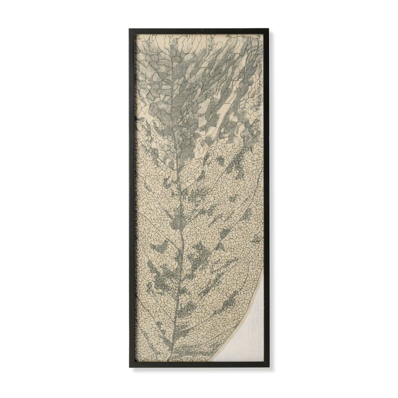 Frontgate Cherry Leaf Textile Wall Art