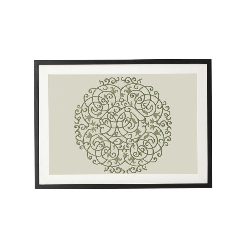 Frontgate Medallion Textile Wall Art