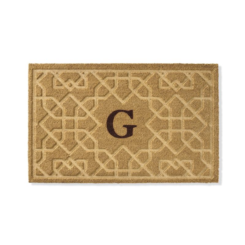 Frontgate Piper Monogrammed Door Mat